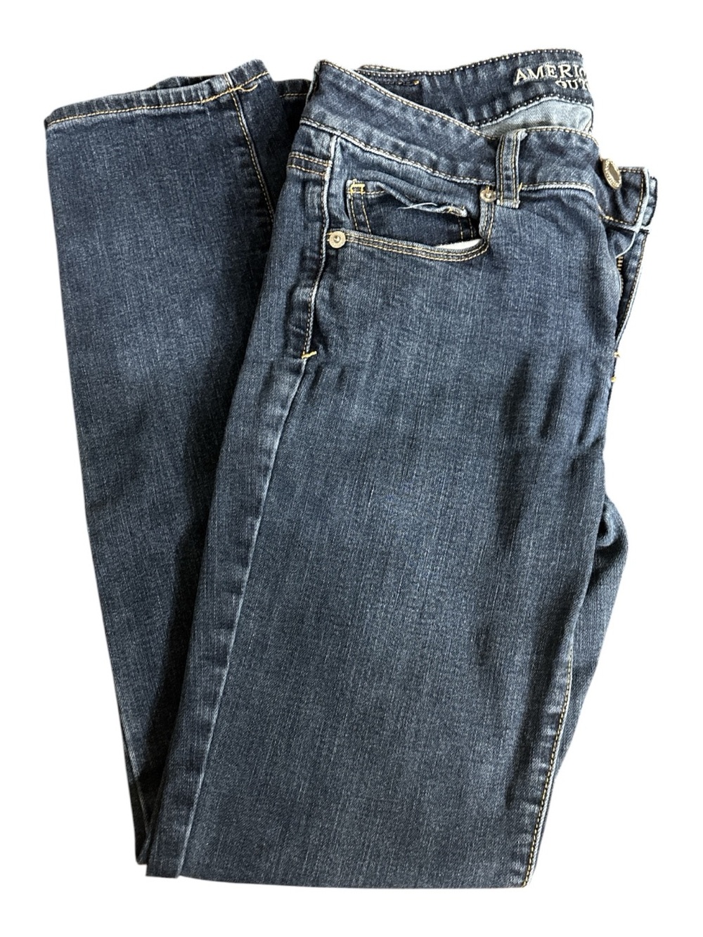 American Eagle Outfitters Super Stretch Women's Jeans Skinny Size 4 Dark Wash